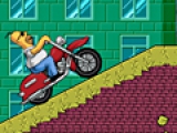 Гомер на мотоцикле