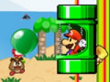 Марио стреляет по шарам