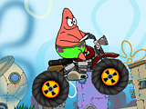 Патрик на мотоцикле