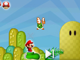 Супр Марио прыжки на башмаке