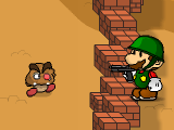 Марио против зомби защита