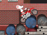 Новый трюк, мышь на мотоцикле 2