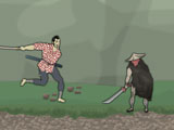 Спешащий самурай