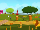 Выбраться с игровой площадки животных