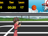 Бакуган играет в баскетбол