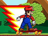 Марио - поездка на скейте 3