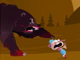 Убежать от медведя