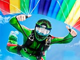 Воздушные трюки: Симулятор парашютиста